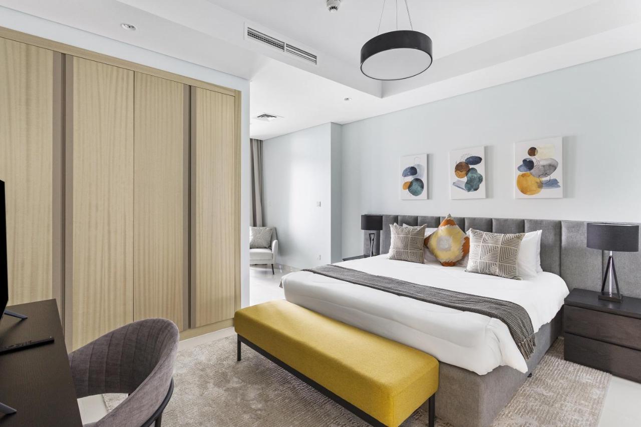 Aliving Luxury 2Br With Infinity Pool At Paramount Hotel Midtown Close To Dubai Mall & Burj Khalifa Dış mekan fotoğraf