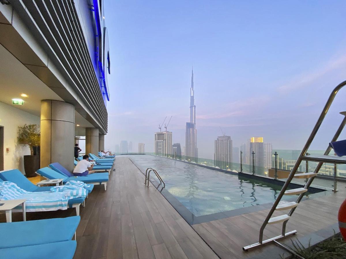 Aliving Luxury 2Br With Infinity Pool At Paramount Hotel Midtown Close To Dubai Mall & Burj Khalifa Dış mekan fotoğraf