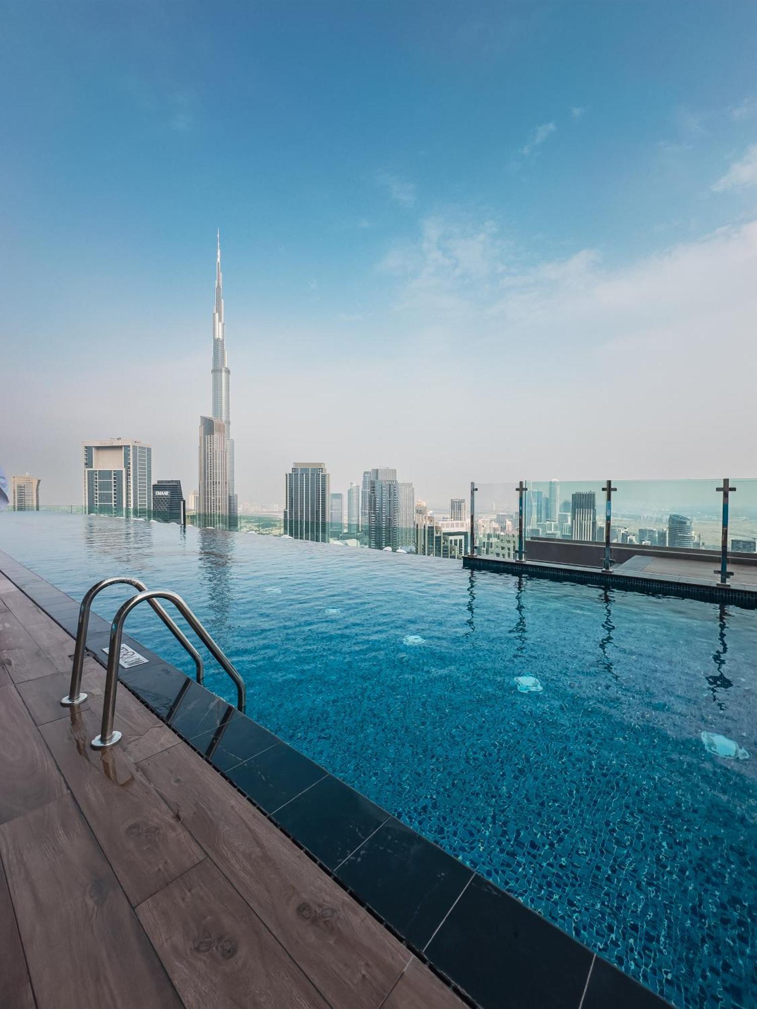 Aliving Luxury 2Br With Infinity Pool At Paramount Hotel Midtown Close To Dubai Mall & Burj Khalifa Dış mekan fotoğraf